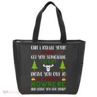 Can I Refill Your Eggnog Funny Christmas Movie Quote Tote Bag thumb 0