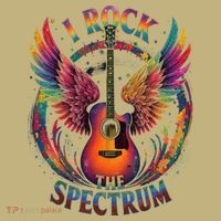 Cute I ROCK THE SPECTRUM Autism Dad Peace Love Unique I Mousepad thumb 1