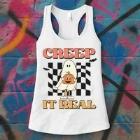 Creep It Real Halloween Women's Tank Top thumb 3