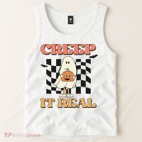 Creep It Real Halloween Tank Top thumb 2