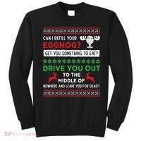 Can I Refill Your Eggnog Funny Christmas Vacation Quote Sweatshirt thumb 0