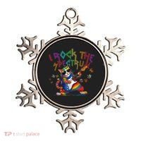 Cute I ROCK THE SPECTRUM Autism Awareness Support Love Ornament thumb 0