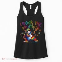 Cute I ROCK THE SPECTRUM Autism Awareness Support Love Women's Tank Top thumb 0
