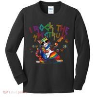 Cute I ROCK THE SPECTRUM Autism Awareness Support Love Kids Long Sleeve Shirt thumb 0