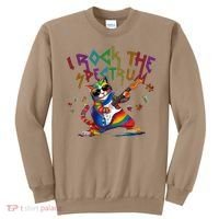 Cute I ROCK THE SPECTRUM Autism Awareness Support Love Sweatshirt thumb 0