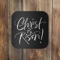 Christ Is Risen Easter Holiday Gift Coaster thumb 0