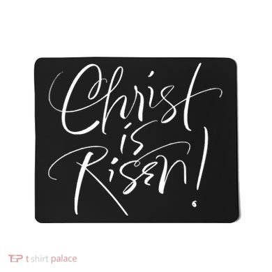Christ Is Risen Easter Holiday Gift Mousepad