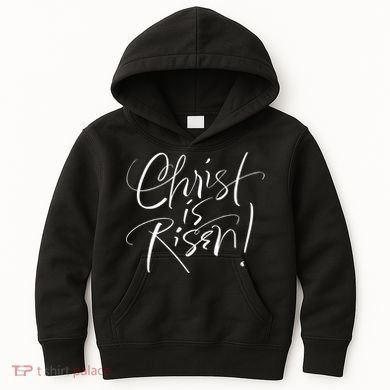 Christ Is Risen Easter Holiday Gift Kids Hoodie