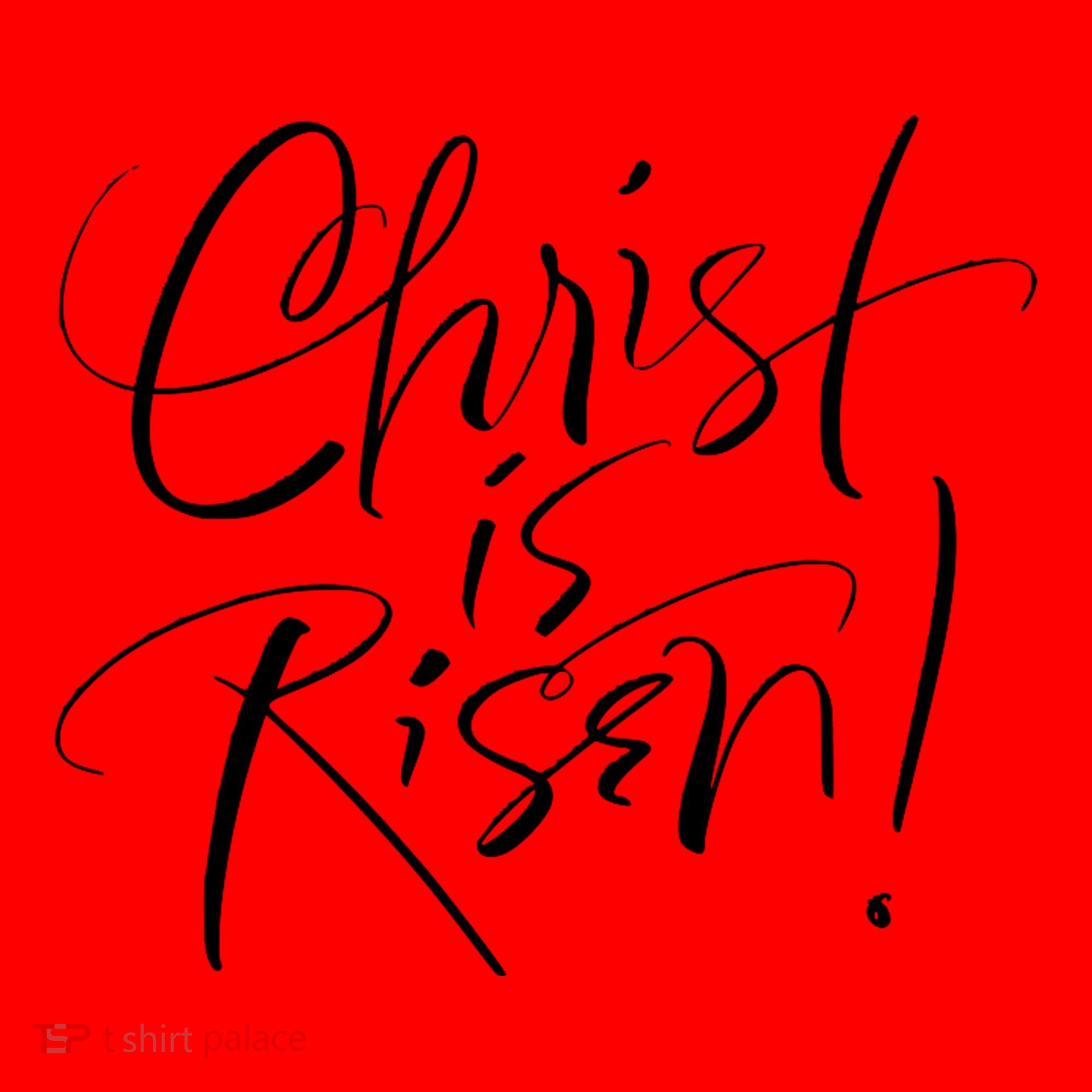 Christ Is Risen Easter Holiday Gift Santa Hat