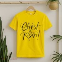 Christ Is Risen Easter Holiday Gift T-Shirt thumb 2