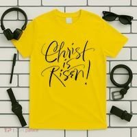 Christ Is Risen Easter Holiday Gift T-Shirt thumb 5