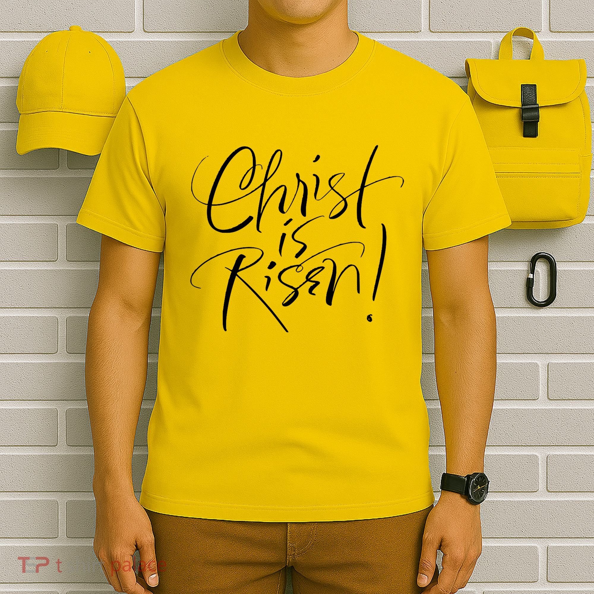 Christ Is Risen Easter Holiday Gift T-Shirt