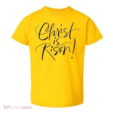 Christ Is Risen Easter Holiday Gift Toddler T-Shirt