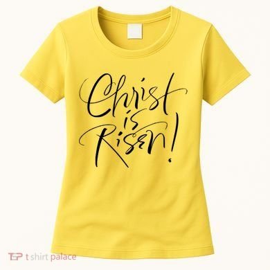 Christ Is Risen Easter Holiday Gift Women's T-Shirt