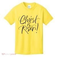 Christ Is Risen Easter Holiday Gift Kids T-Shirt thumb 0