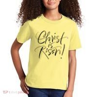 Christ Is Risen Easter Holiday Gift Kids T-Shirt thumb 2
