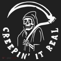 Creepin It Real Grim Reaper Halloween Hat thumb 2