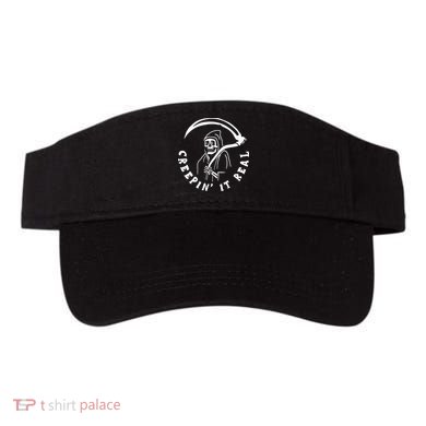 Creepin It Real Grim Reaper Halloween Visor
