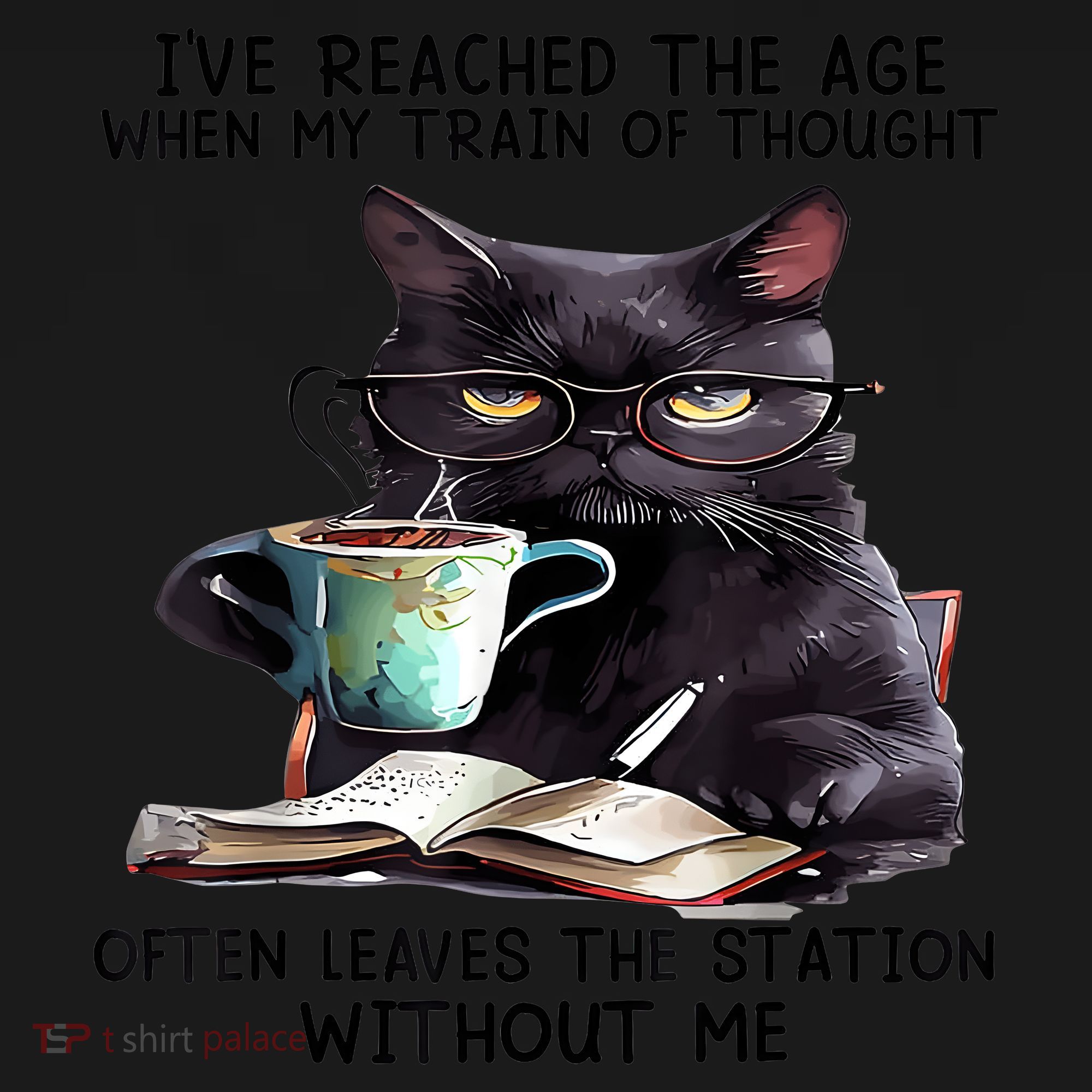 Cat Ive Reached The Age When My Train Of Thought Toddler Hoodie