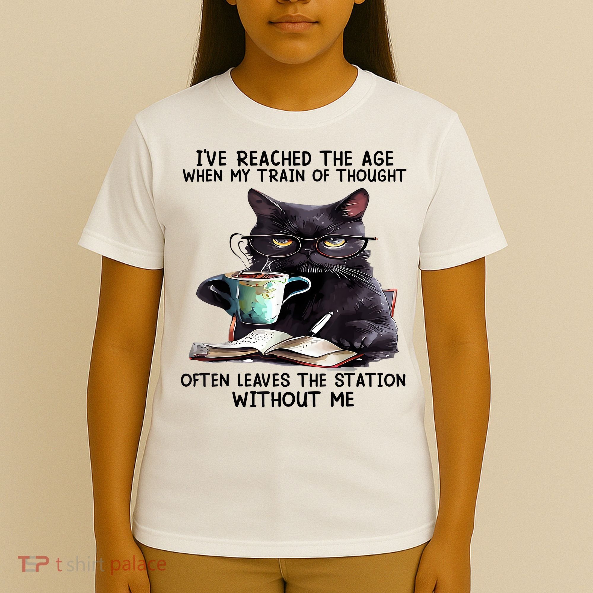 Cat Ive Reached The Age When My Train Of Thought T-Shirt