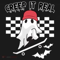 Creek It Real Funny Ghost Halloween Apron thumb 3