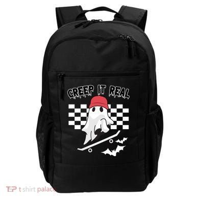 Creek It Real Funny Ghost Halloween Backpack