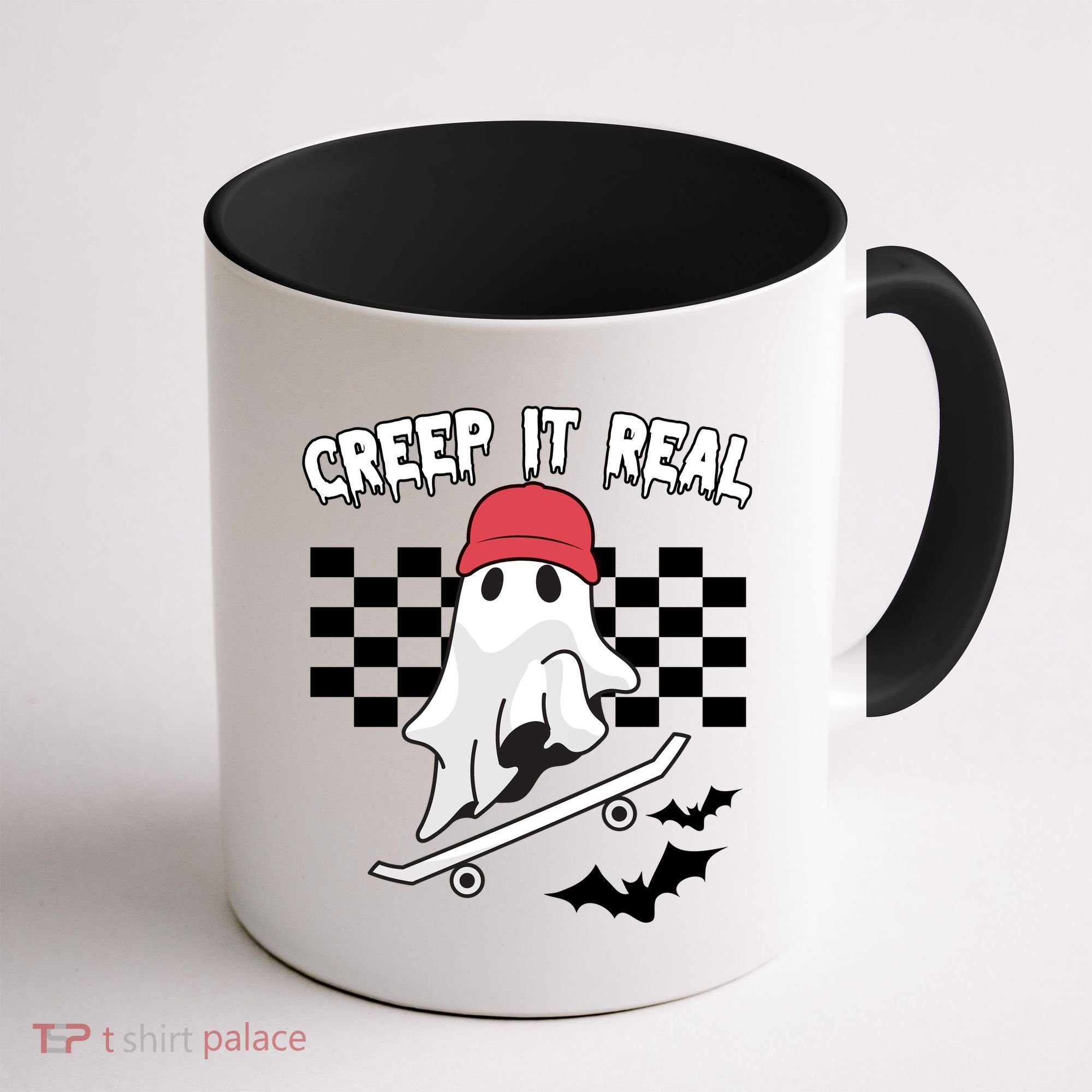 Creek It Real Funny Ghost Halloween Coffee Mug