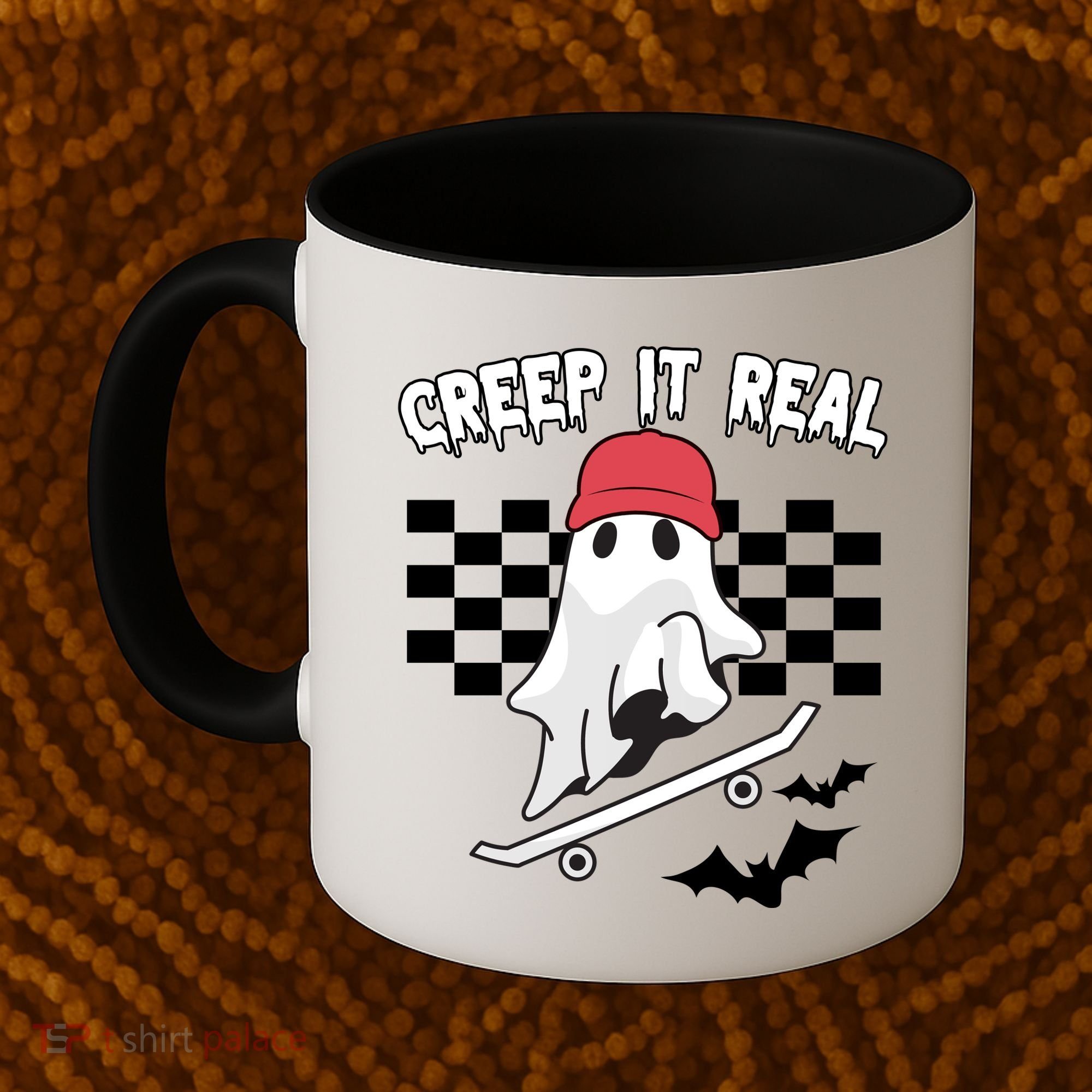 Creek It Real Funny Ghost Halloween Coffee Mug