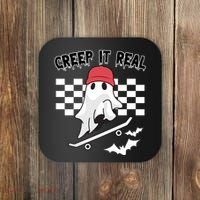 Creek It Real Funny Ghost Halloween Coaster thumb 0