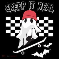 Creek It Real Funny Ghost Halloween Coaster thumb 2