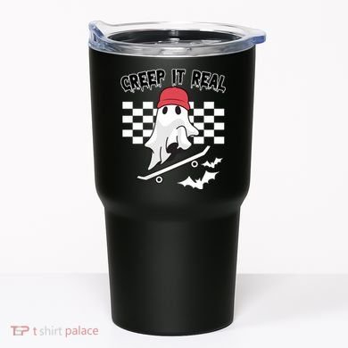 Creek It Real Funny Ghost Halloween Tumbler