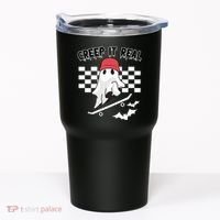 Creek It Real Funny Ghost Halloween Tumbler thumb 0