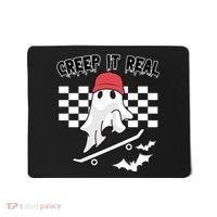 Creek It Real Funny Ghost Halloween Mousepad thumb 0