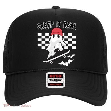 Creek It Real Funny Ghost Halloween Hat