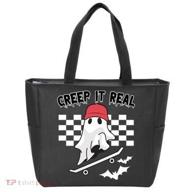 Creek It Real Funny Ghost Halloween Bag
