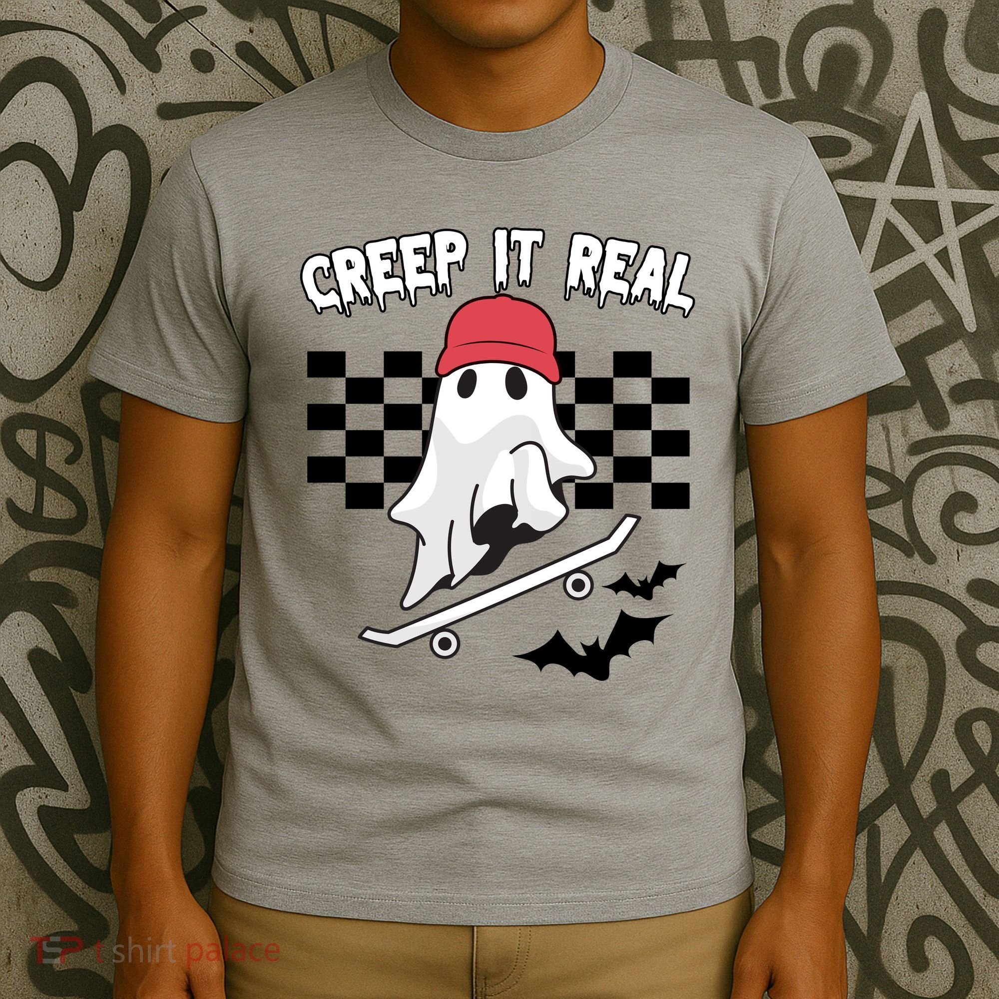 Creek It Real Funny Ghost Halloween T-Shirt