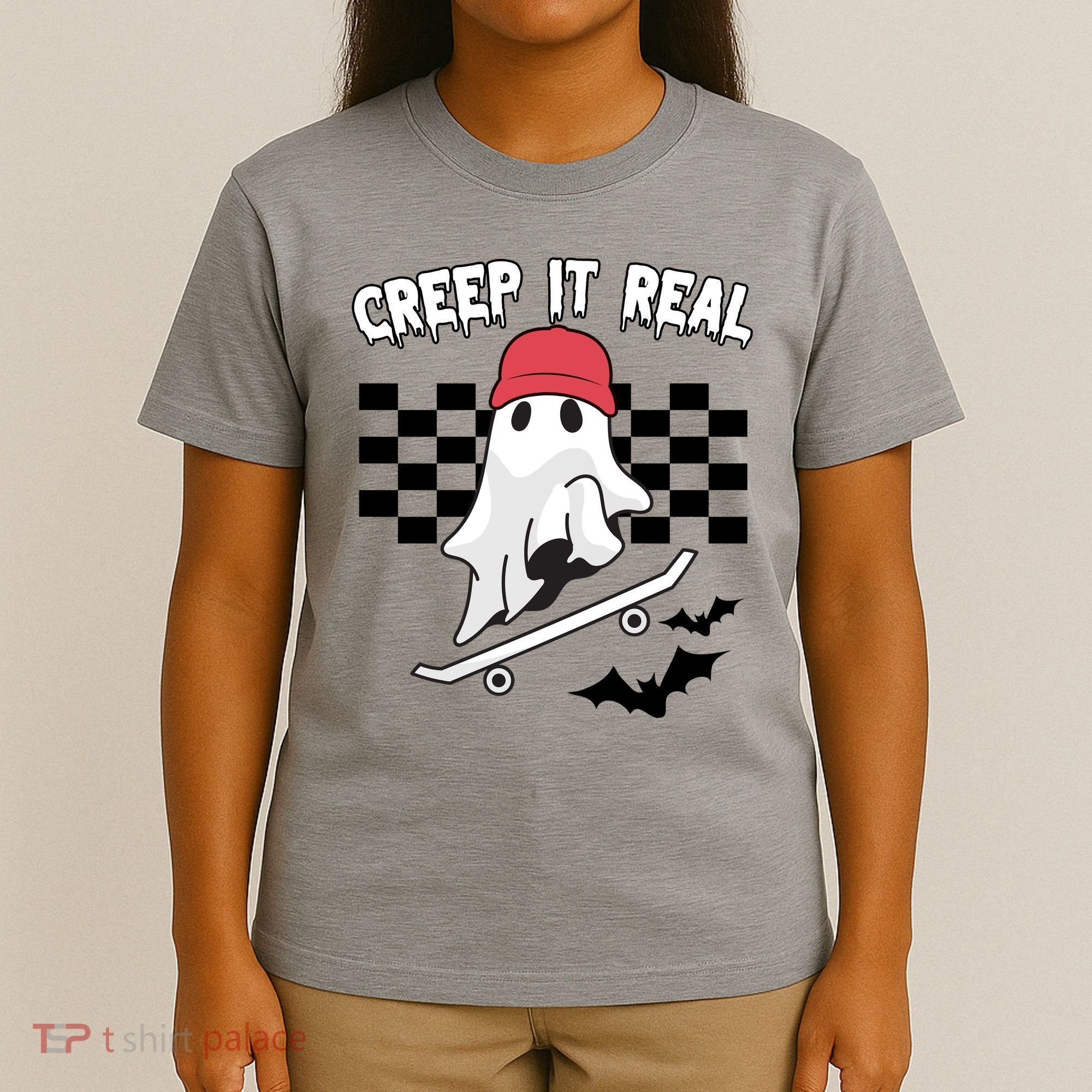 Creek It Real Funny Ghost Halloween T-Shirt