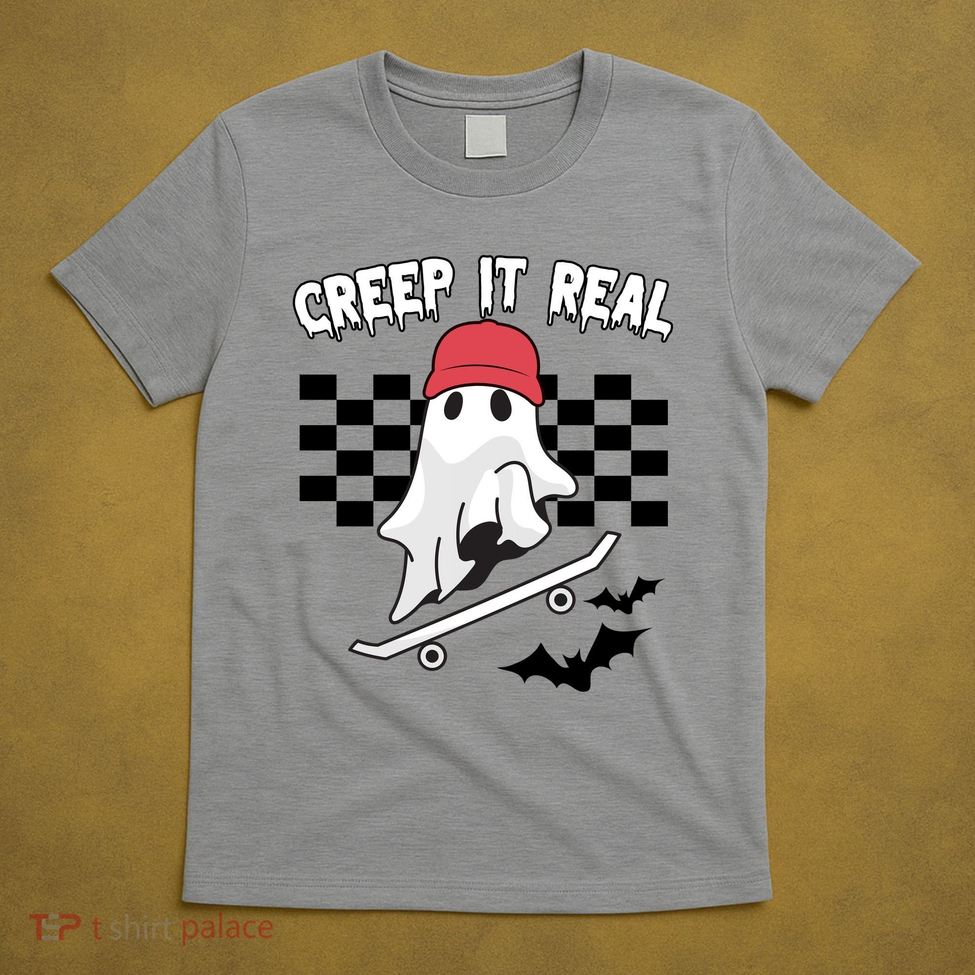 Creek It Real Funny Ghost Halloween T-Shirt