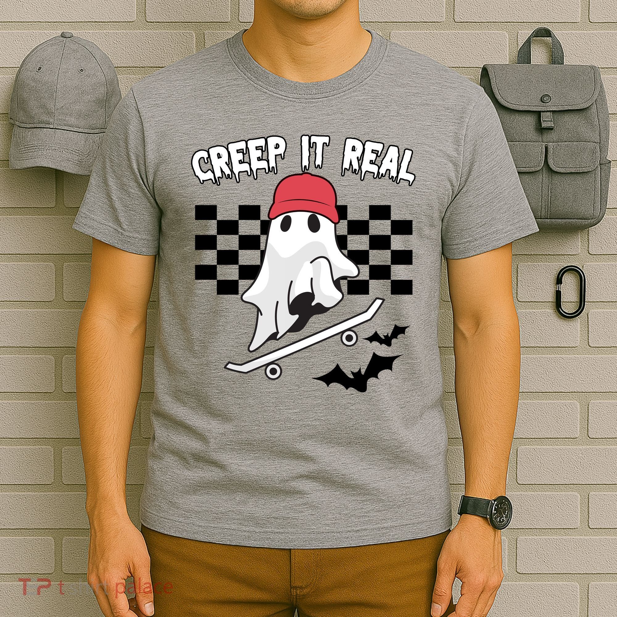 Creek It Real Funny Ghost Halloween T-Shirt