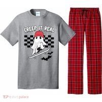 Creek It Real Funny Ghost Halloween Pajama Set thumb 0