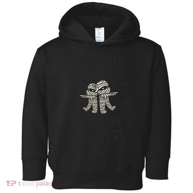 Creepin It Real With My 3rd Grade Monsters Halloween Teacher Toddler Hoodie