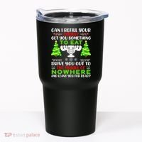 Can I Refill Your Eggnog Funny Christmas Vacation Quote Tumbler thumb 0
