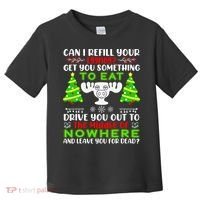 Can I Refill Your Eggnog Funny Christmas Vacation Quote Toddler T-Shirt thumb 0