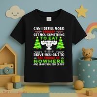 Can I Refill Your Eggnog Funny Christmas Vacation Quote Toddler T-Shirt thumb 3