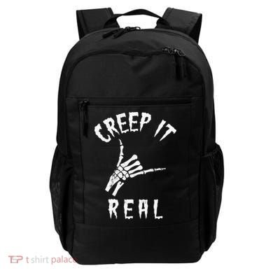 Creep It Real Skeleton Hand Shaka Backpack