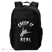 Creep It Real Skeleton Hand Shaka Backpack thumb 0
