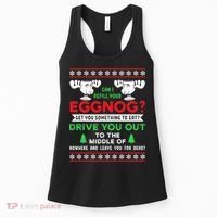 Can I Refill Your Eggnog - Family Christmas Vacation Quote Women's Tank Top thumb 0