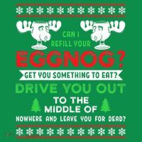 Can I Refill Your Eggnog - Family Christmas Vacation Quote Baby Bodysuit thumb 2