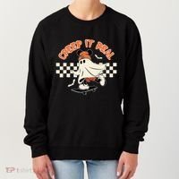 Creep It Real Spooky Ghost Mouse Women's Sweatshirt thumb 0