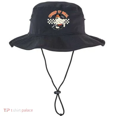 Creep It Real Spooky Ghost Mouse Bucket Hat